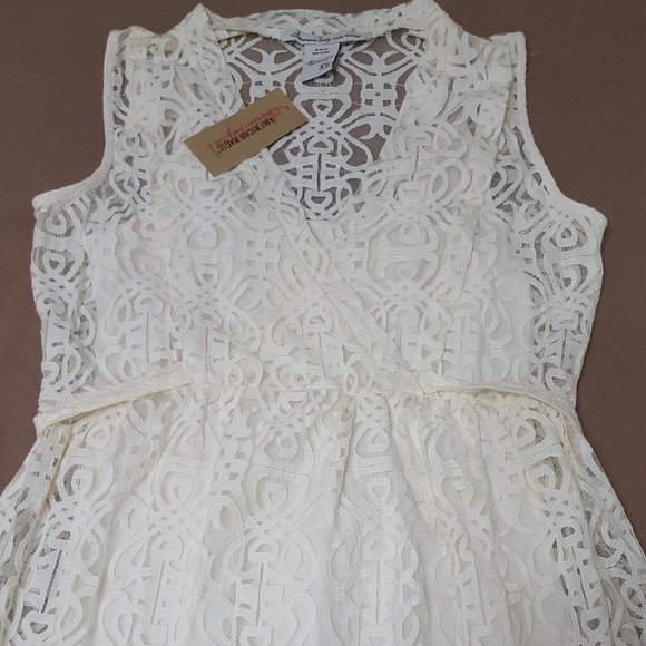 NWT American Rag Cie Women´s Ivory Dress, Size XS - Picture 7 of 16